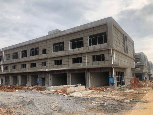 建工城陵磯國際汽車城 工程進度 黃金商鋪,預鑒財富